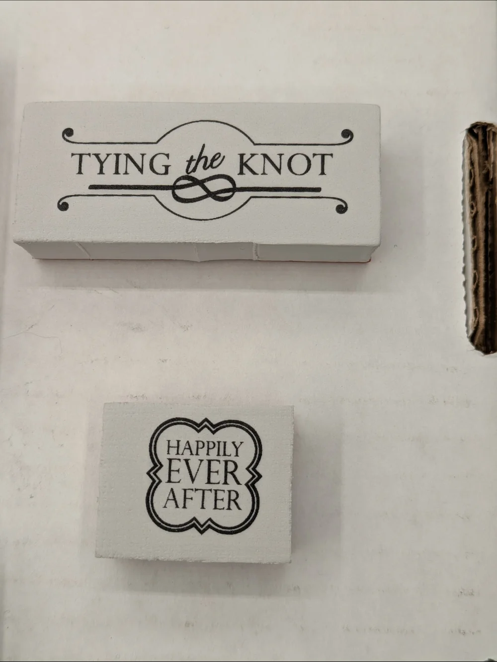 Crafts Rubber Stamps Bride and Groom Wedding Theme